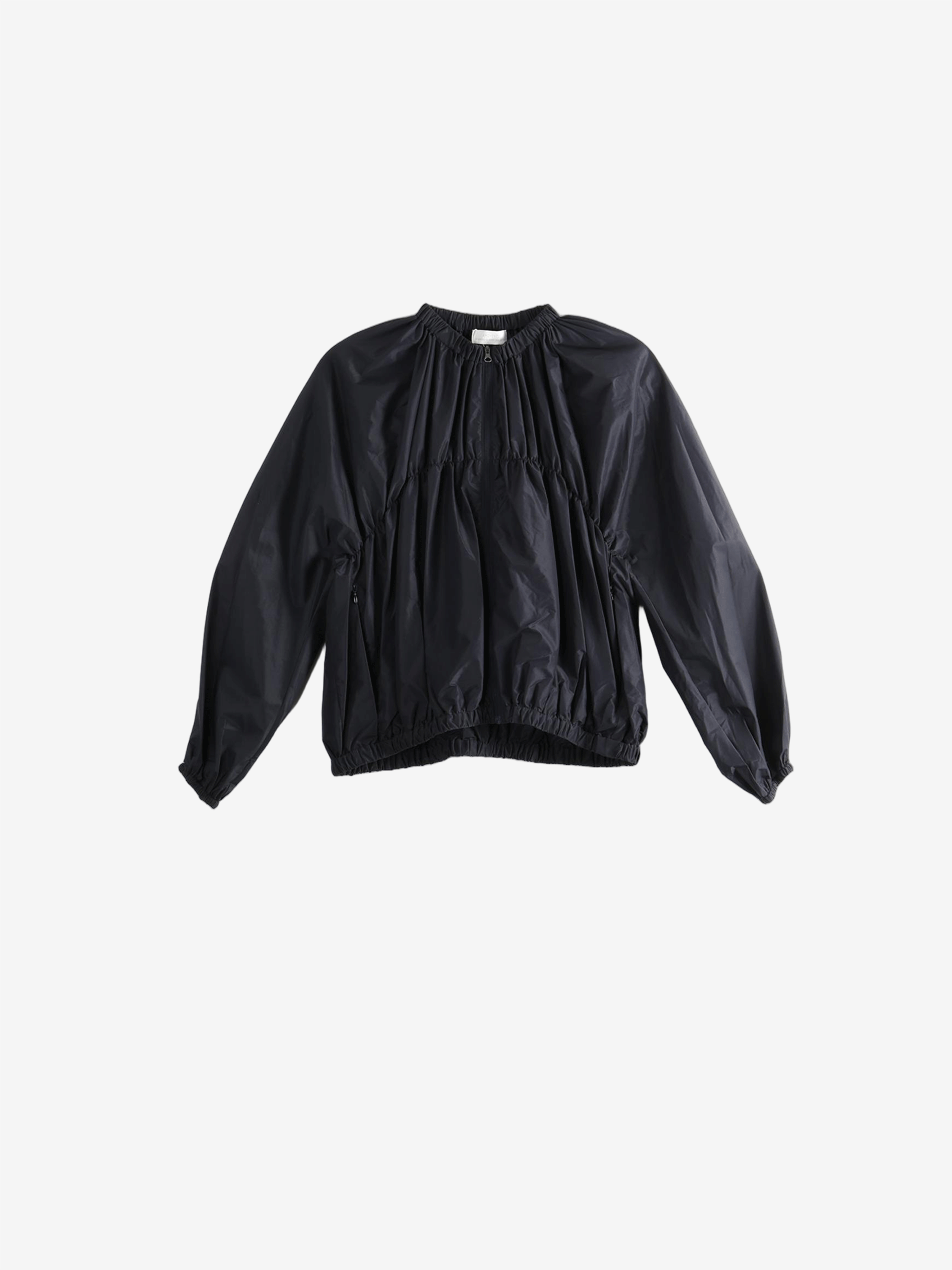 Black knitwear, front view