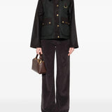 Green jacket, full body view