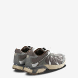 Grey sneakers,back view