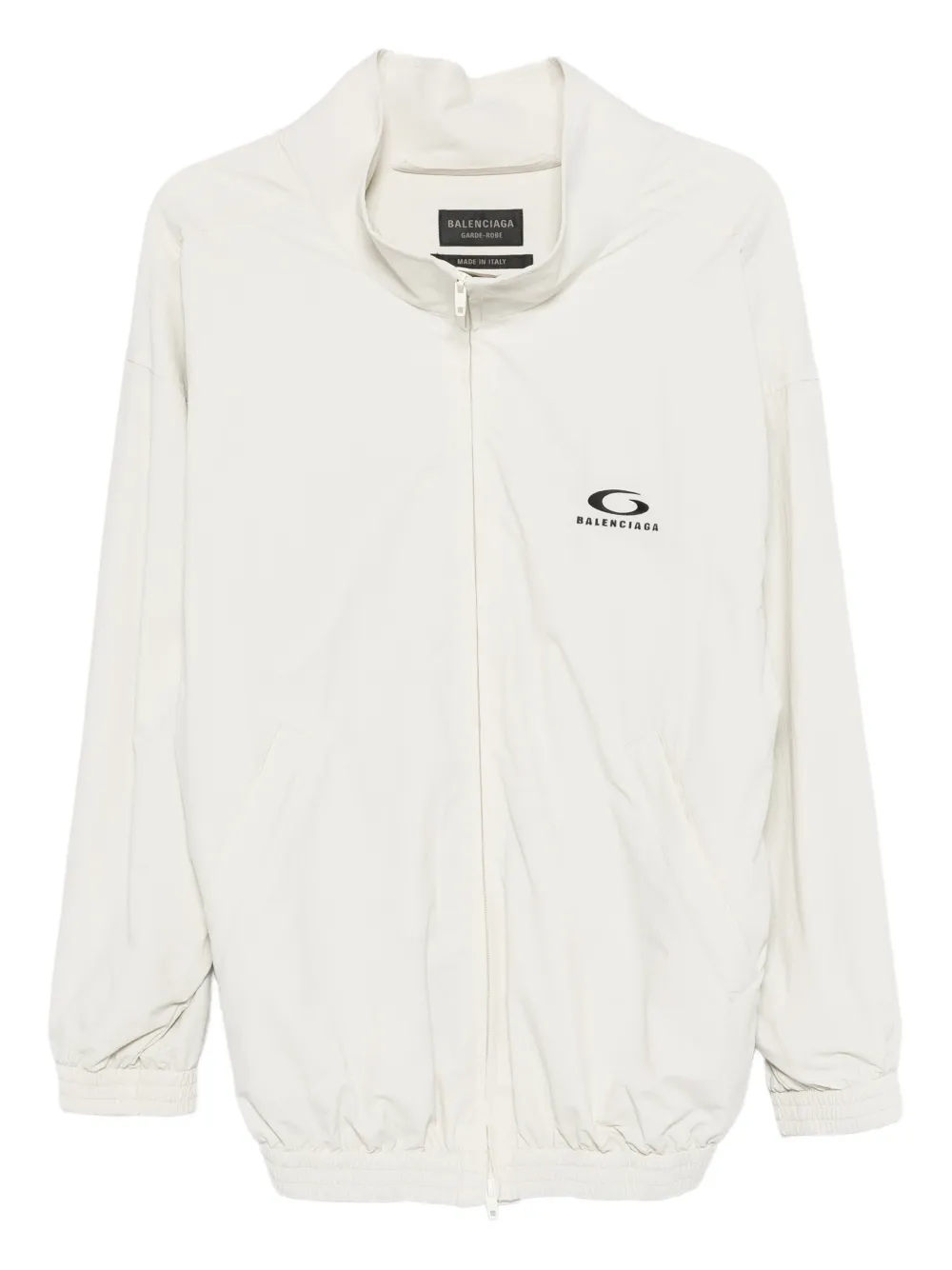 White jacket, front view