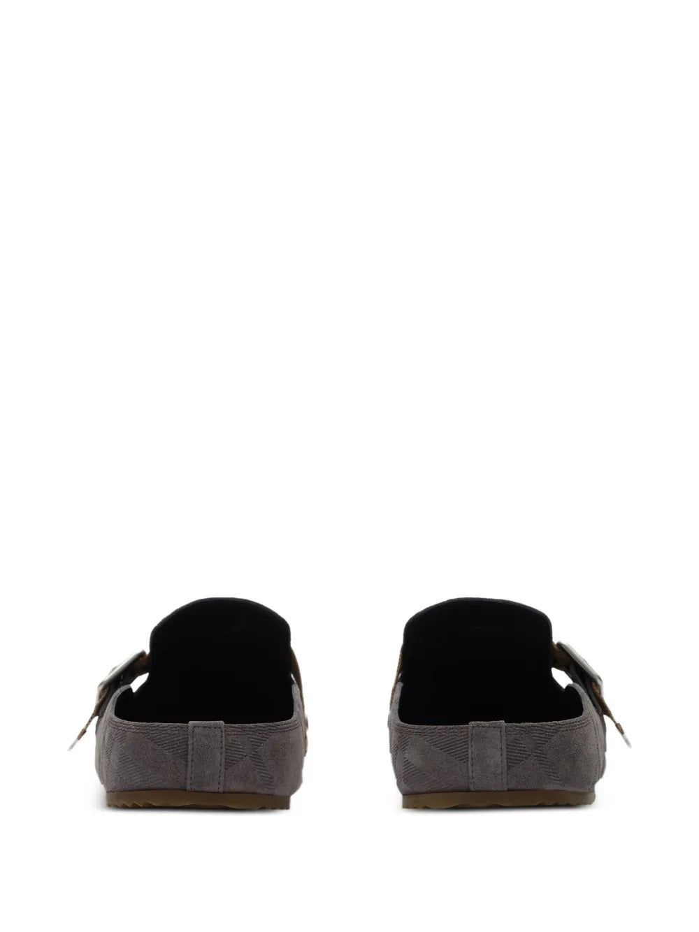 Blue mules, back view