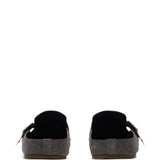 Blue mules, back view