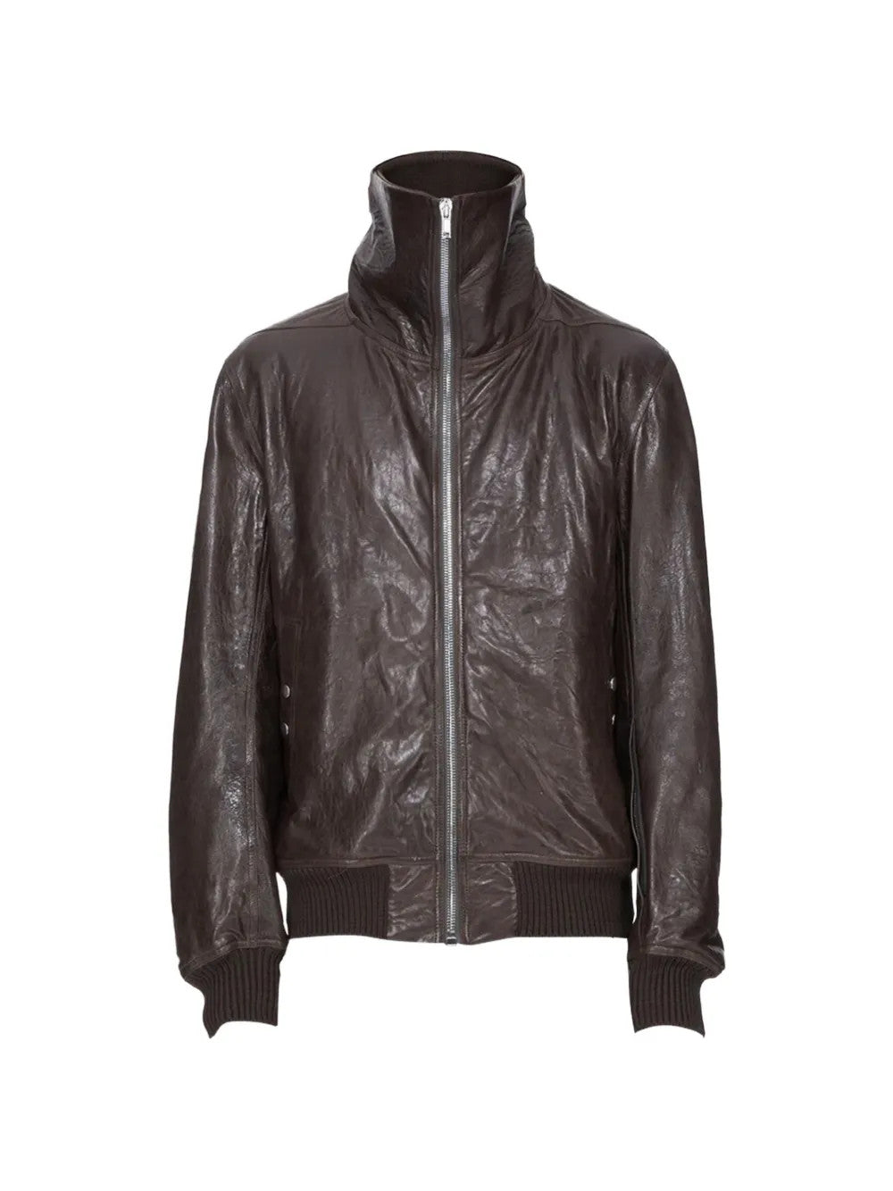 Brown jacket, front view