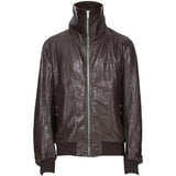 Brown jacket, front view
