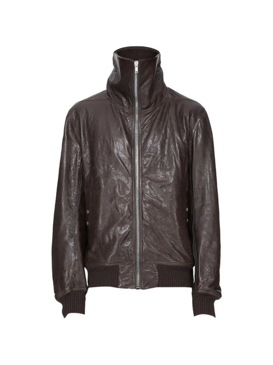 Brown jacket, front view