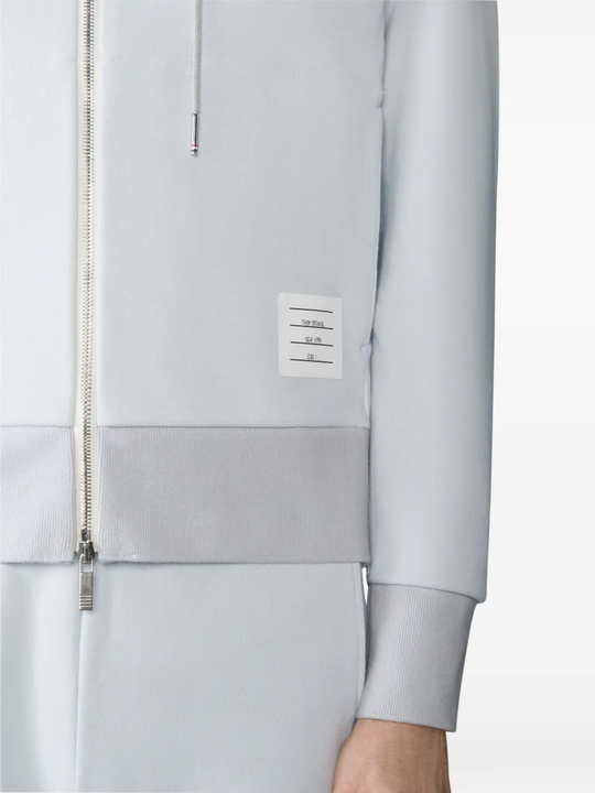 Close up of white t-shirt, showing texture of the Cotton fabric