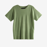 Green t-shirt, front view