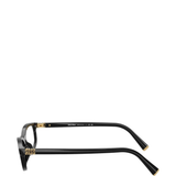 Black eyewear, side view