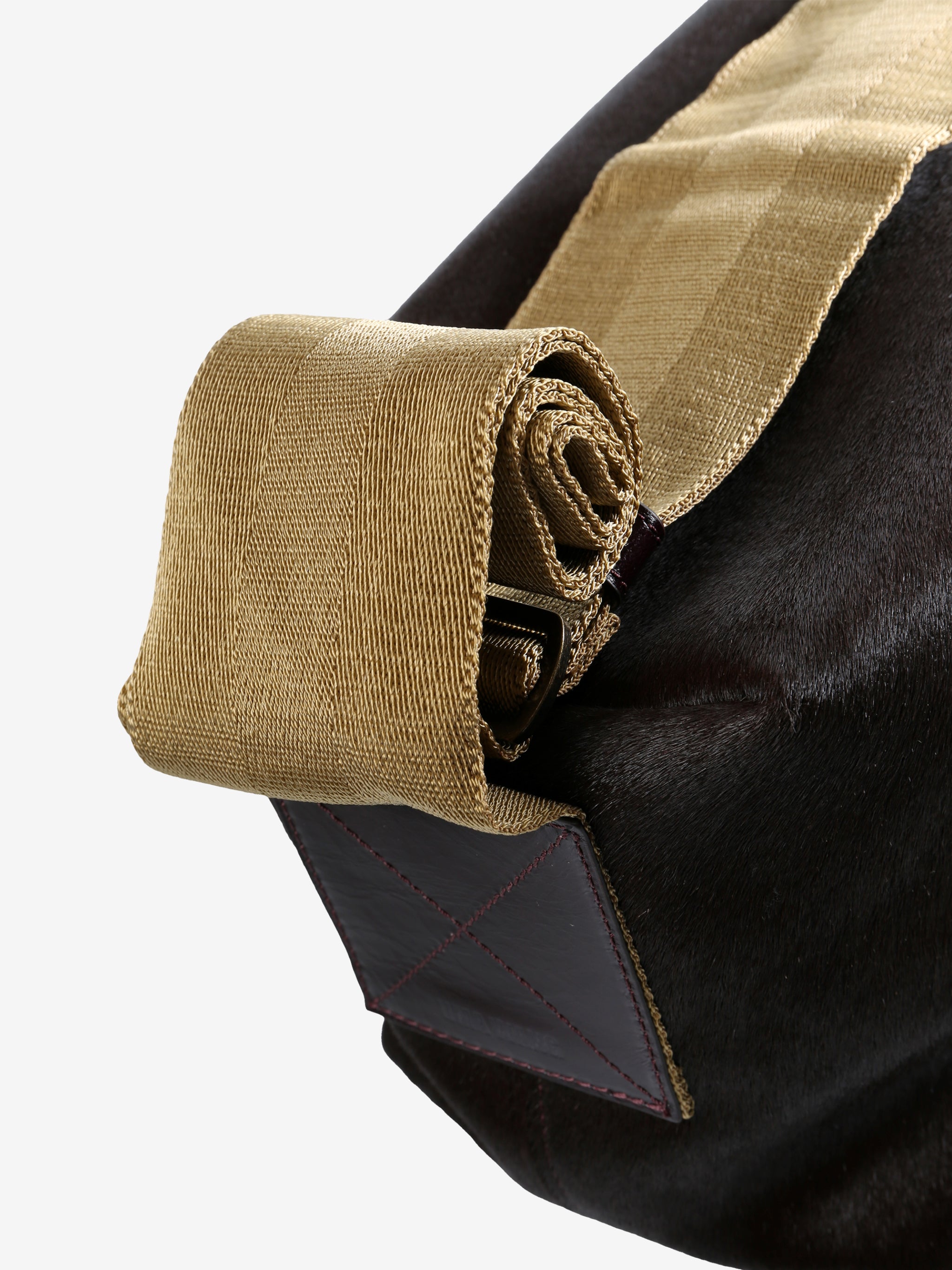 Close up of brown bags
