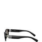 Black sunglasses,side view
