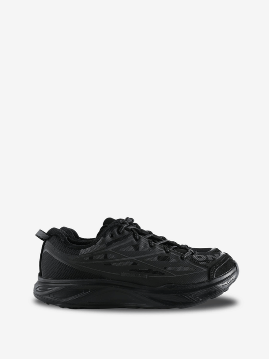 Black shoes, front view