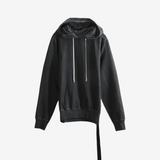 Black hoodie, front view