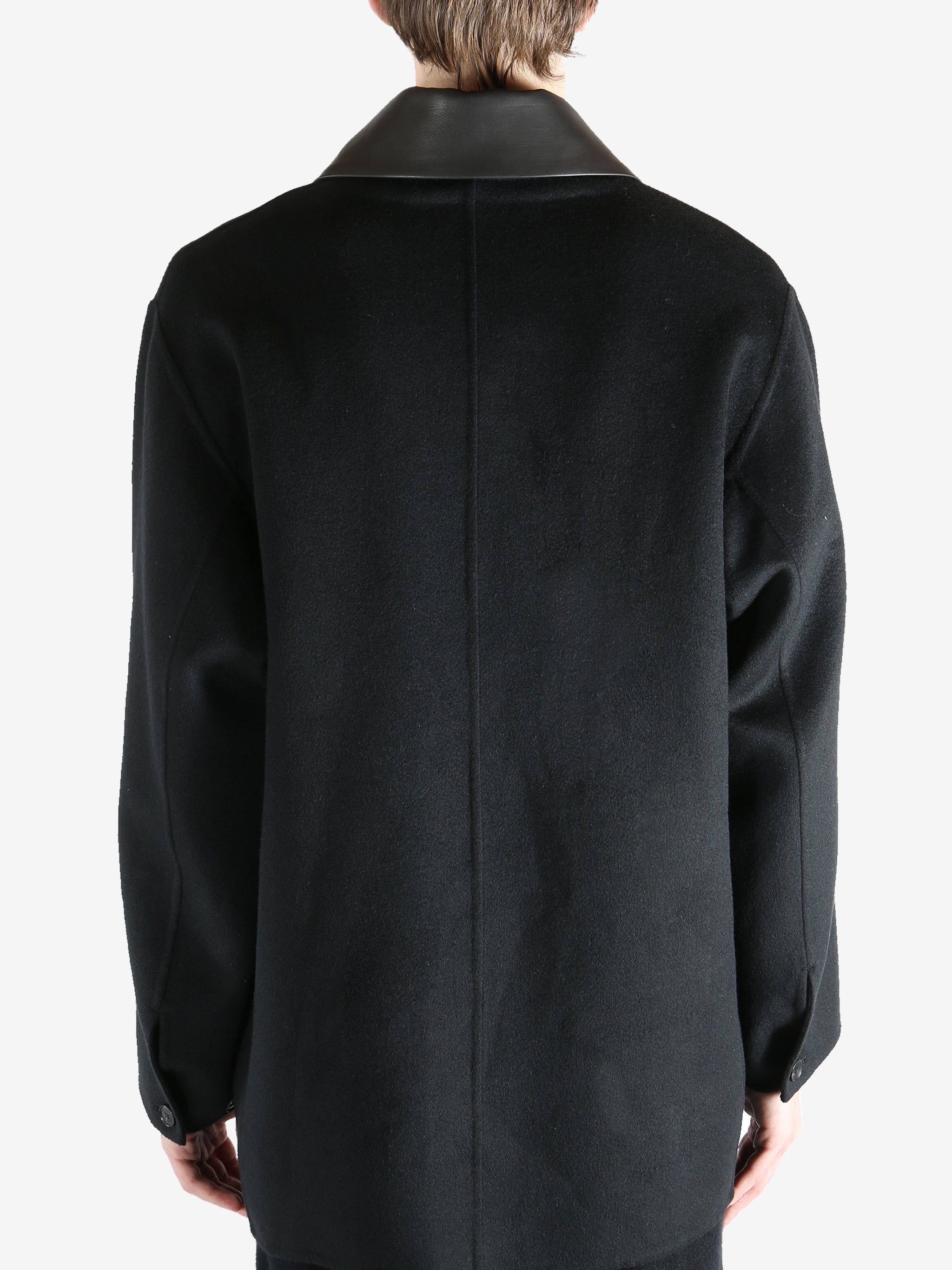 AURALEE - Men Cashmere Melton Hand Sewn Blouson Jacket – Atelier