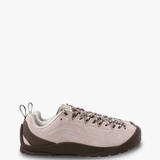 Pink shoes, side view
