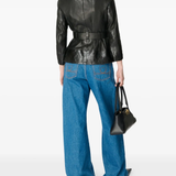 Blue jeans, full body view