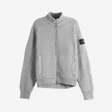 Grey knitwear, front view