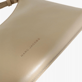 Tan bag, front view