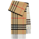 BURBERRY - Unisex Mu 168x30 Chk To Chk Scarves