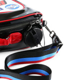 Black bag, front view