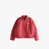 Red jacket, front view