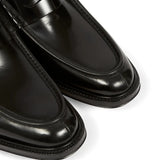 Black shoes, front view