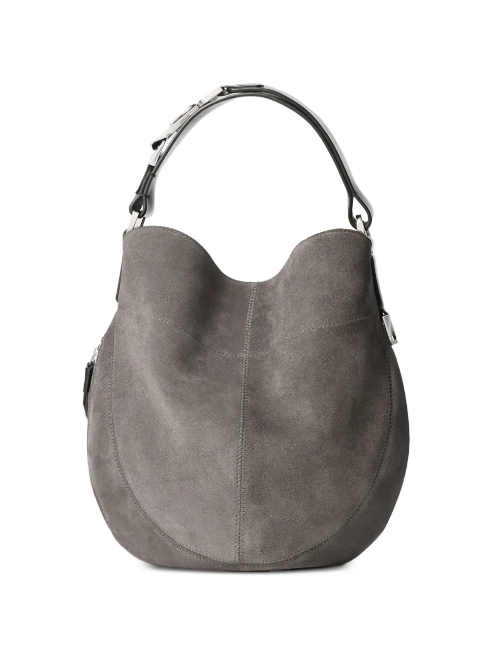 Grey bag, front view