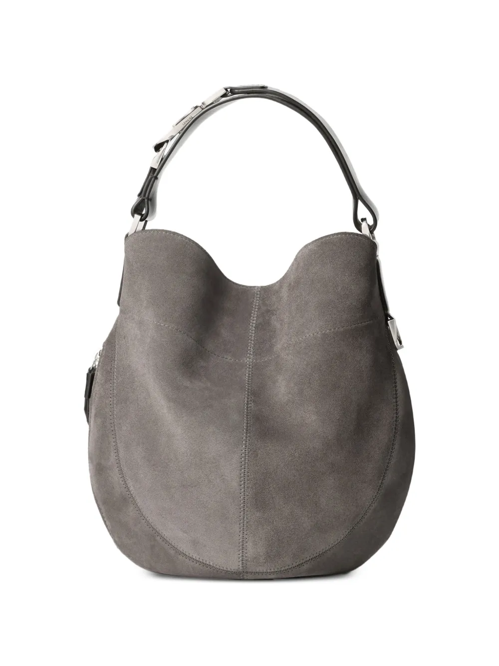 Grey bag, front view