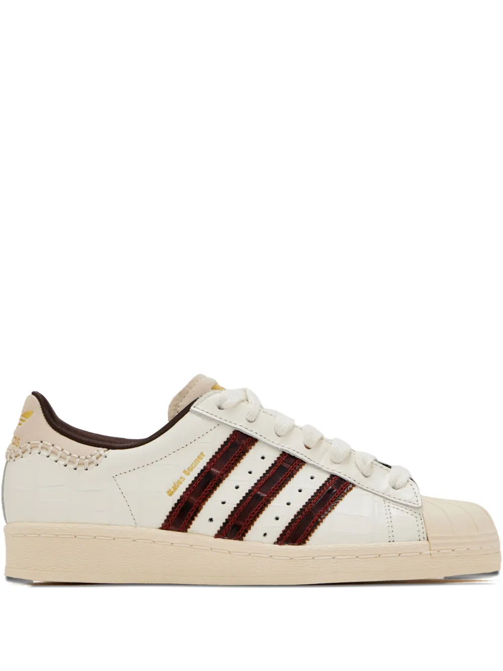 adidas x Wales Bonner - Unisex WB Superstar Sneakers Wonder White/Fox Brown/Wonder White / USM3.5/UK3 adidas x Wales Bonner - Unisex WB Superstar Sneakers Wonder White/Fox Brown/Wonder White / USM3.5/UK3
