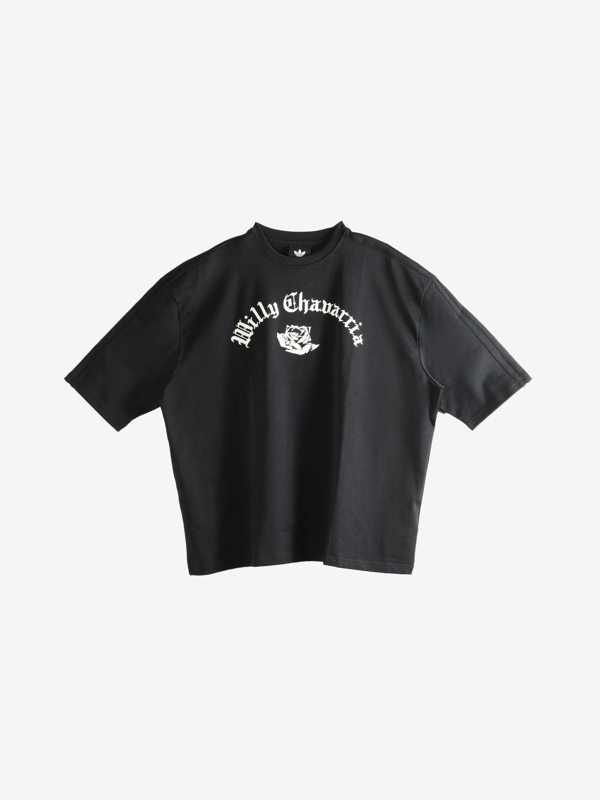 Black T-shirt, front view