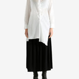 White shirts, full body view