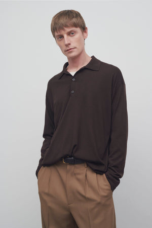 THE ROW - Men Djon Wool Polo