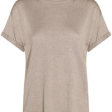 Tan hoodie, front view