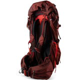 Burgundy bag, front view