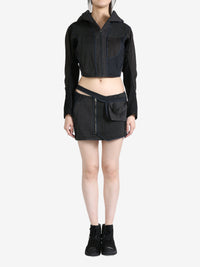 HYEIN SEO - Women Patchwork Crop Jacket