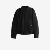 Black jacket, front view