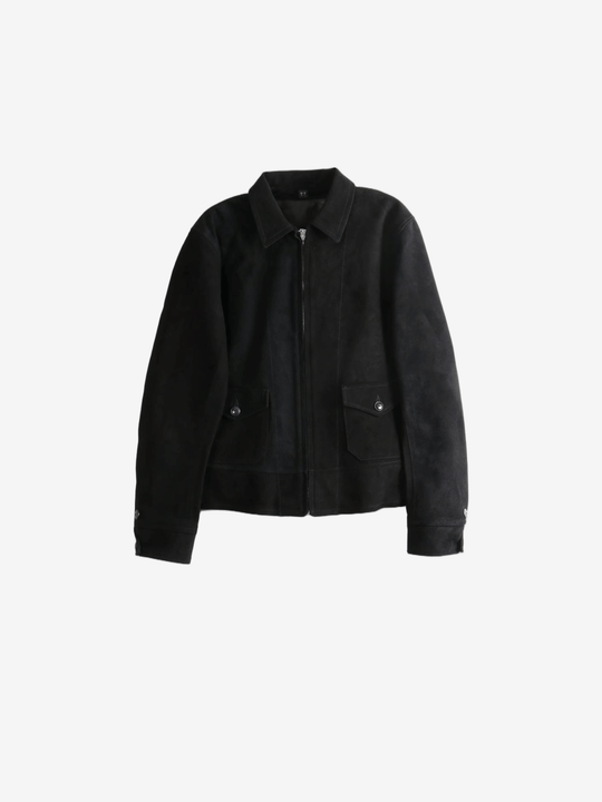 Black jacket, front view