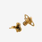 Yellow jewelry, front view