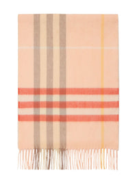 BURBERRY - Unisex 168X30 Giant Check Cashmere Scarf