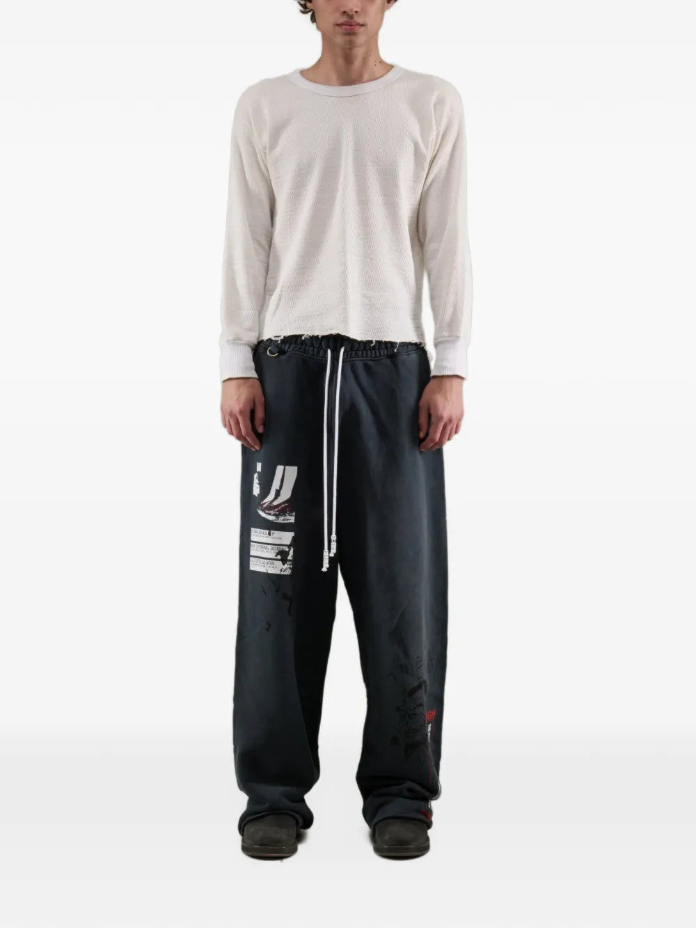 Black pants, front view
