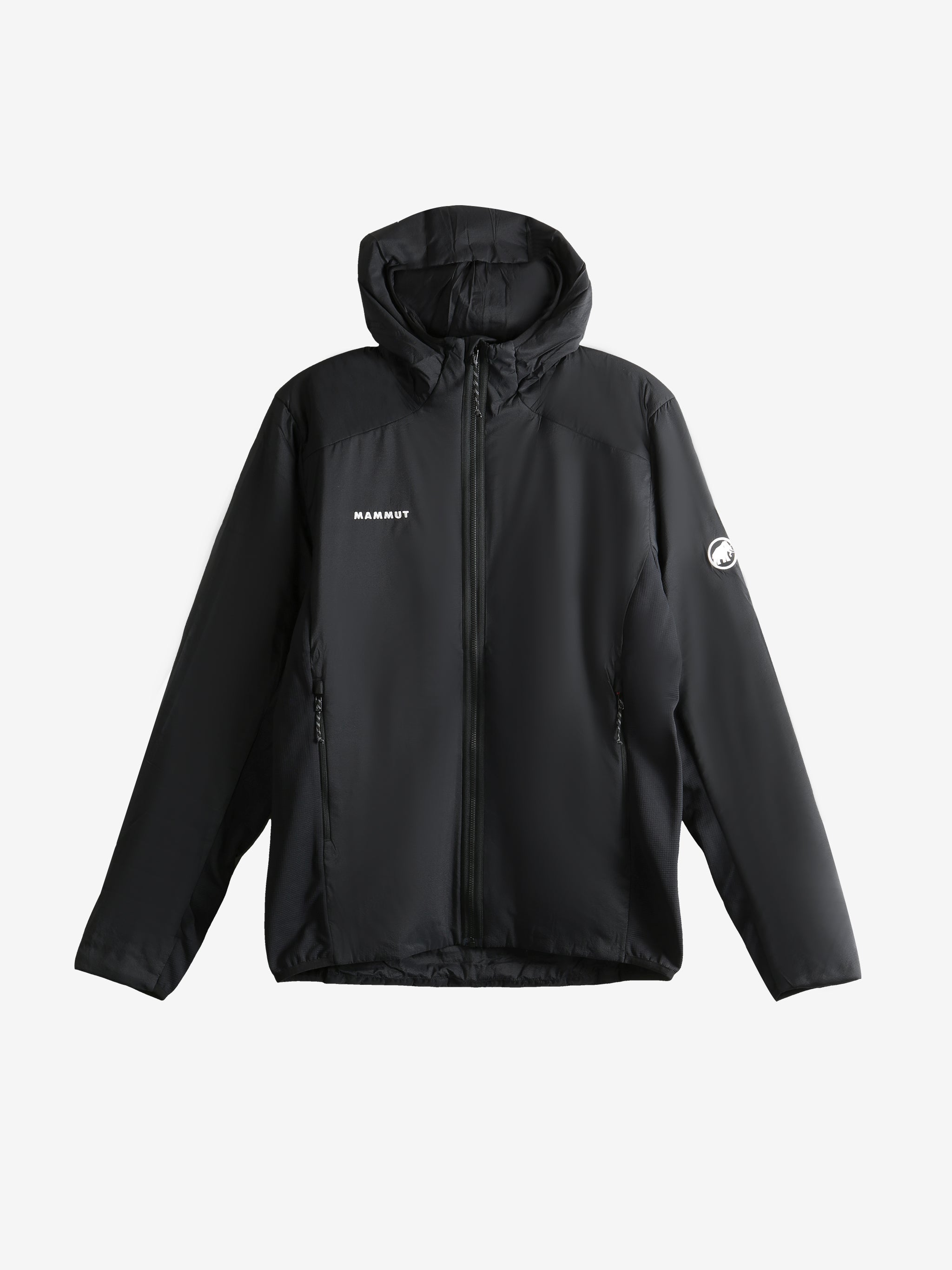 Black jacket, front view