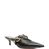 Black shoes, front view