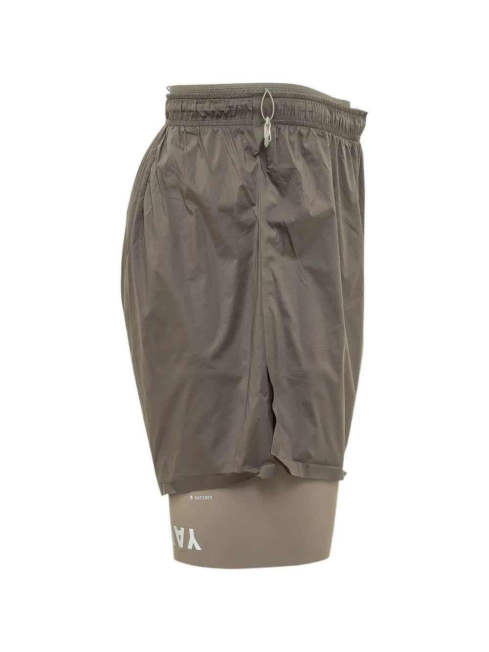 Tan shorts, front view