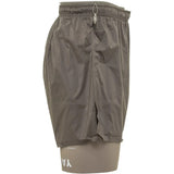 Tan shorts, front view