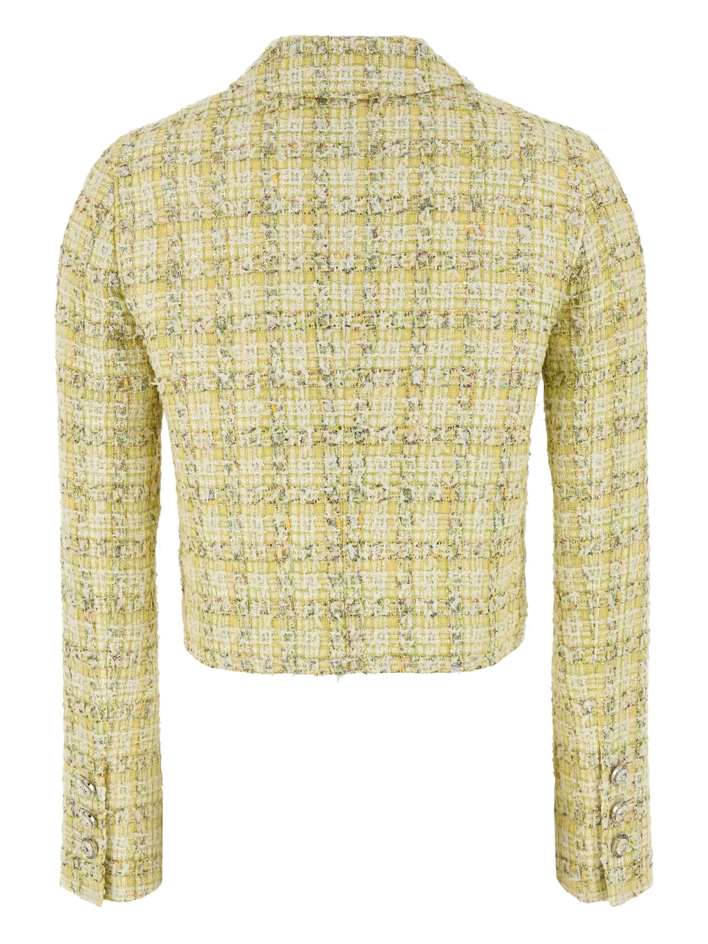 VERSACE - Women Cotton Mix Fancy Tweed Informal Jacket