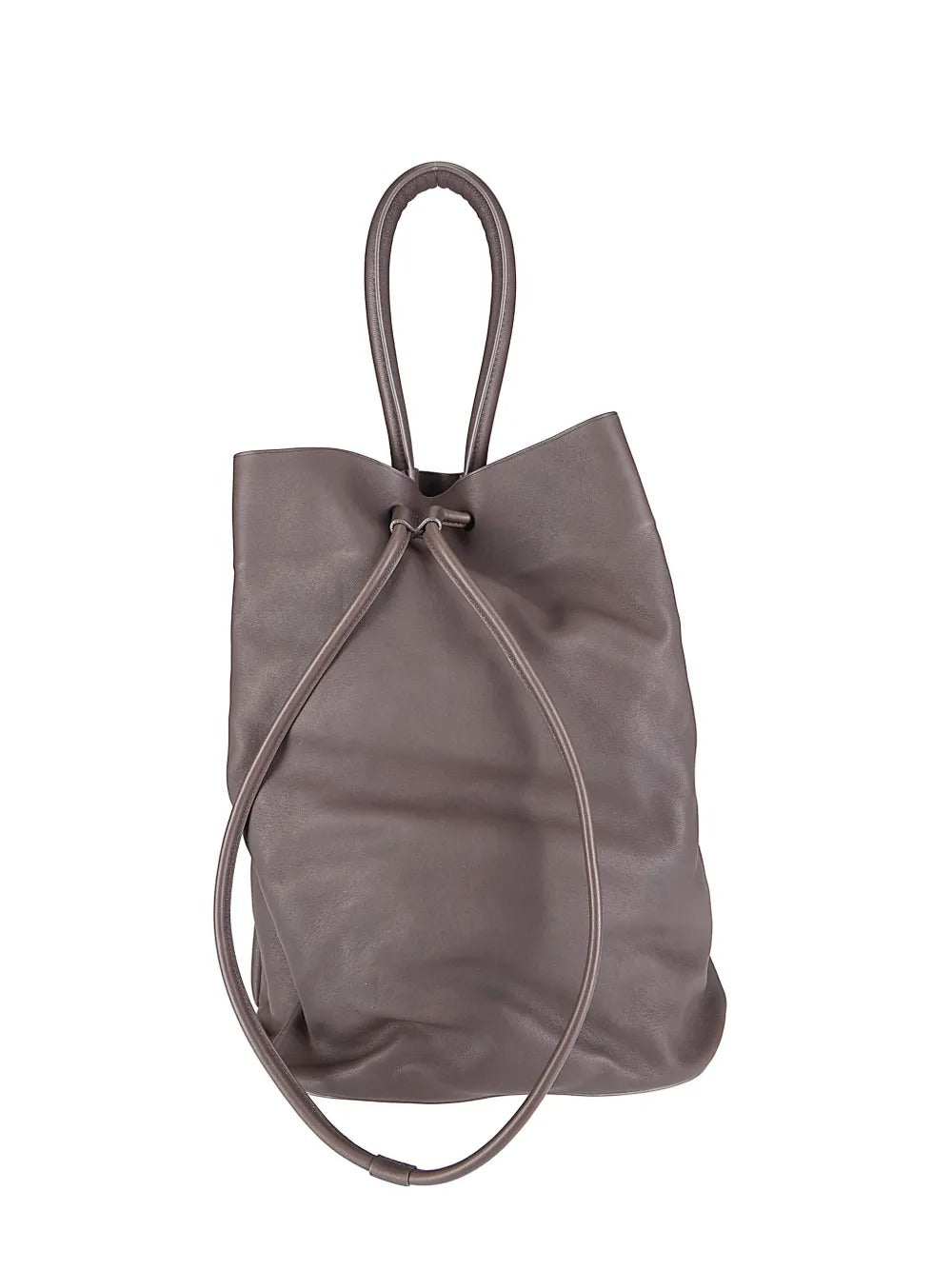 Brown bag, back view