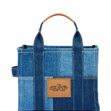 Blue bag, back view
