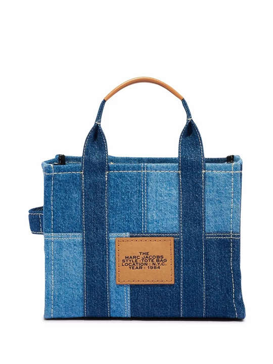Blue bag, back view