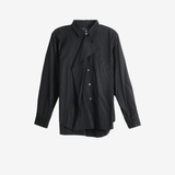 Black shirt, front view