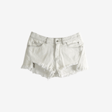 White shorts, front view