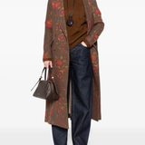 Brown sweater,full body view